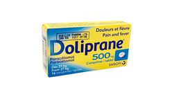 Doliprane 500mg Box 16 Tablets