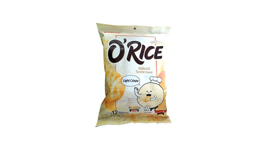 Orion O Rice Snow Flavor Crackers 129.6g
