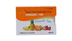 Ajanta Kamagra Sildenafil Chewable 4 Flavour 4 Tablets