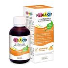 PEDIAKID 22 Vitamins & Minerals Great Tasting Syrup Dietary Supplement Orange-Apricot Flavour (From 6 Months to 12yrs old) 125ml