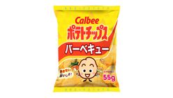 Calbee BBQ Flavoured Potato Chips 55g