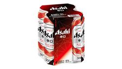 朝日 啤酒 4罐裝 500毫升