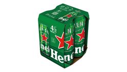Heineken 4 King Cans x 500ml