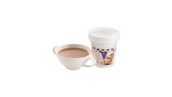 Stewed Silkie Soup with Ginseng Slices and Figs (Pure Soup) Cup (380g) (82032216)
