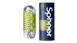 Tenga Spinner 03 Shell Masturbator - Green 1pc 4560220557204