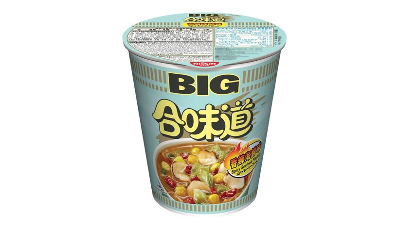 Nissin Big Cup Noodles Spicy Seafood Flavour 103g