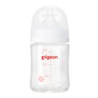Pigeon Glass Nursing Bottle with Peristaltic Plus (SS size Nipple) 160ml