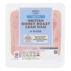 British Low Fat Lean Honey Roast Ham 8 Slices 90g 127578