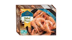 Royal Banquet Frozen Whole Cooked Shrimp Head Shell 454g