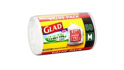 Glad Wavetop Tie Scent Trash Bag - M 50pcs