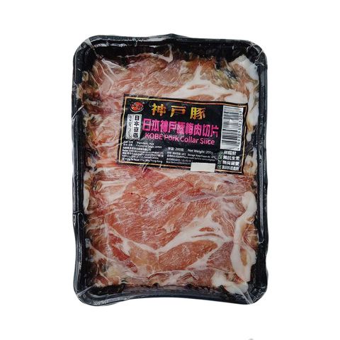Kobe Pork Collar Slice 200g