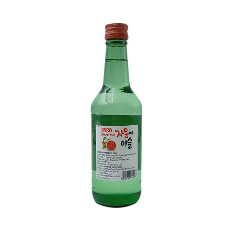 Jinro Soju (Grapefruit Flav) 360ml