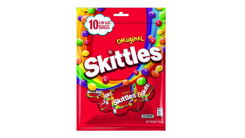 Skittles Original Bag 15g x 10 Bags 150g