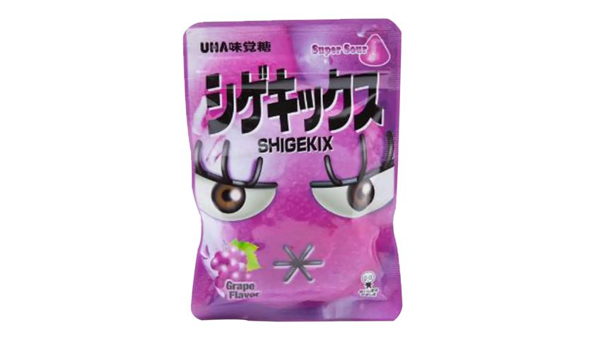 UHA SHIGEKIX Bag Gummy (Super Grape Flavor) 25g