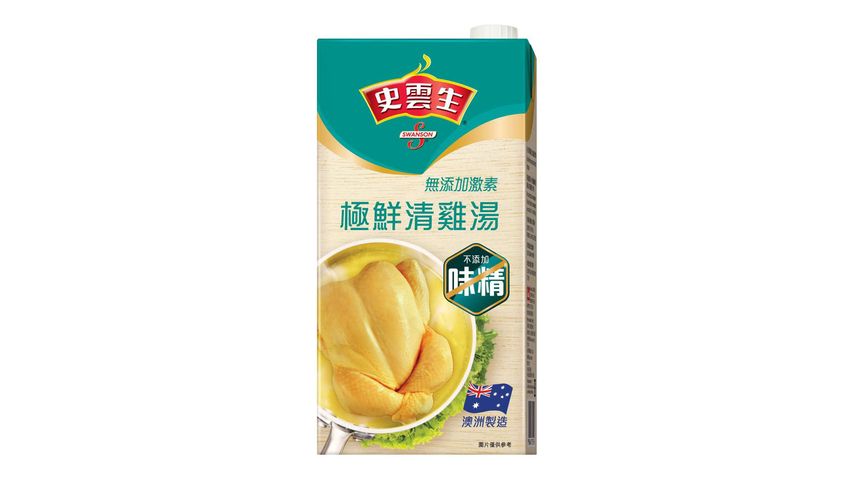 Swanson No Added MSG Clear Chicken Broth 1L