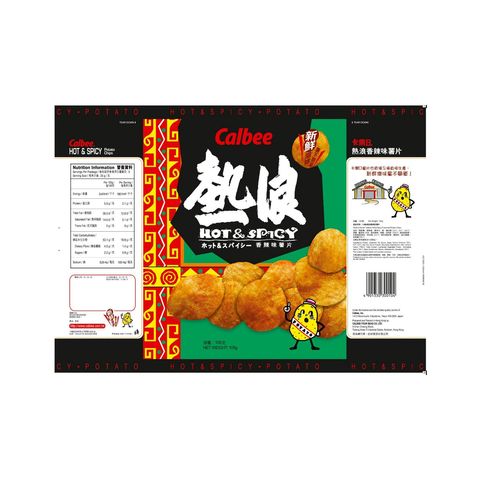 卡樂B 熱浪薯片 105克