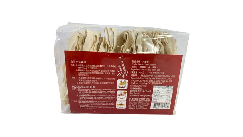 新東陽 刀削麵 400克