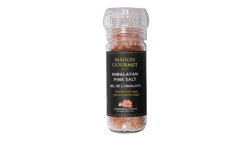 Maison Gourmet Himalayan Pink Salts Coarse Grain Grinder 120g
