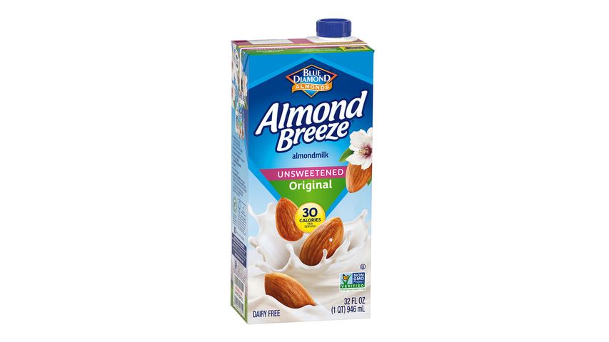 Blue Diamond Almond Breeze Unsweetened Original 946ml