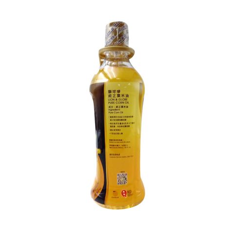 Lion & Globe Corn Oil 900ml x 3