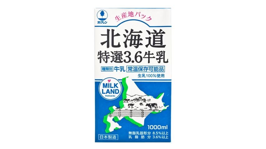 Hokuren Milk Special Select 3.6 1000ml