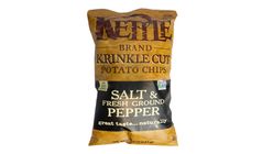 Kettle Krinkle Salt And Fresh Black Pepper Potato Chips 141g