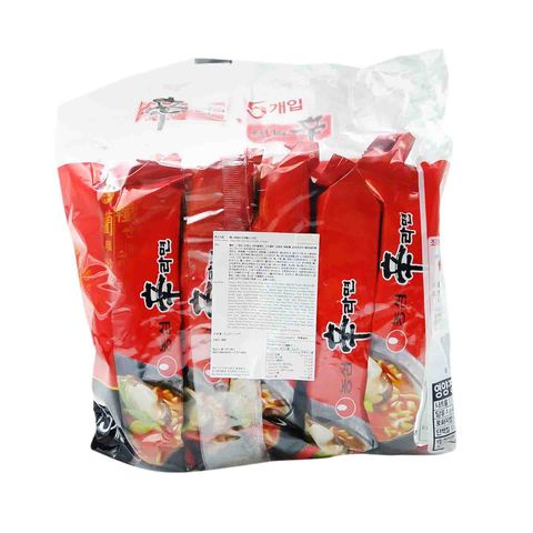 農心 韓國版辛辣麵 120克 x 5