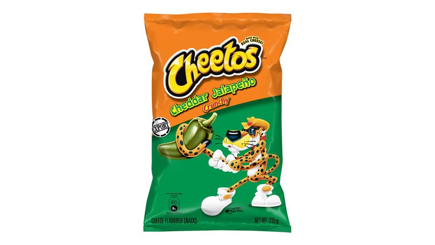 Cheetos Crunchy Cheddar Jalapeno 215g