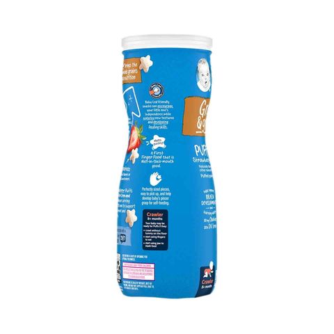 Gerber Puffs Strawberry Apple Flavor 42g