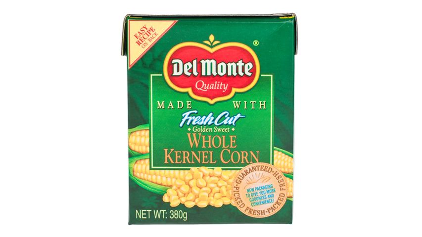 Del Monte Tetra Packs Whole Kernel Corn 380g