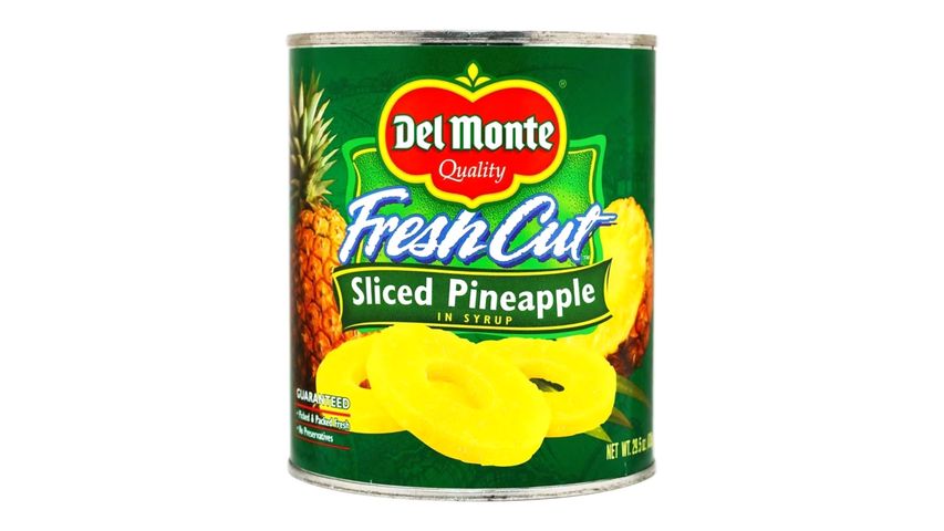 Del Monte Sliced Pineapple In Heavy Syrup L 29.5oz
