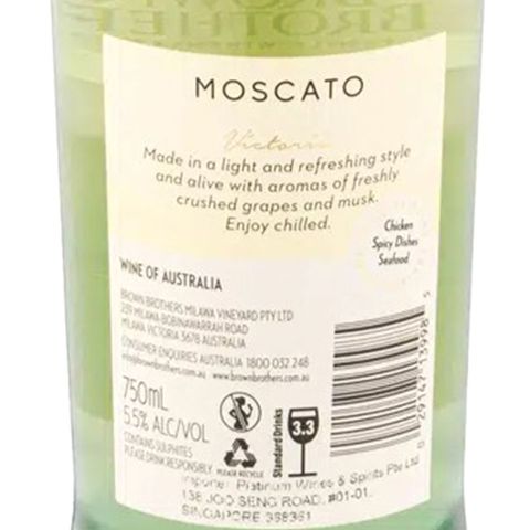 Brown Brothers Moscato 750ml