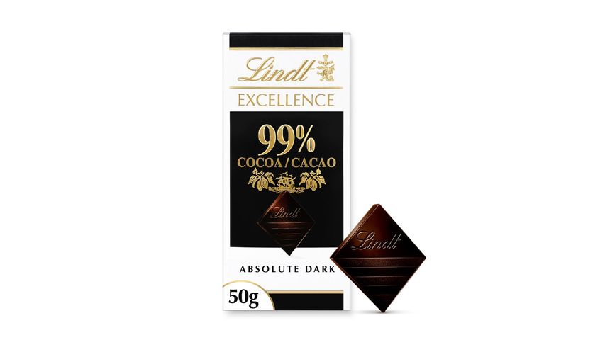 Lindt Excellence Dark 99% 50g
