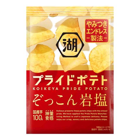 湖池屋 岩鹽味薯片 55克 [平行進口]