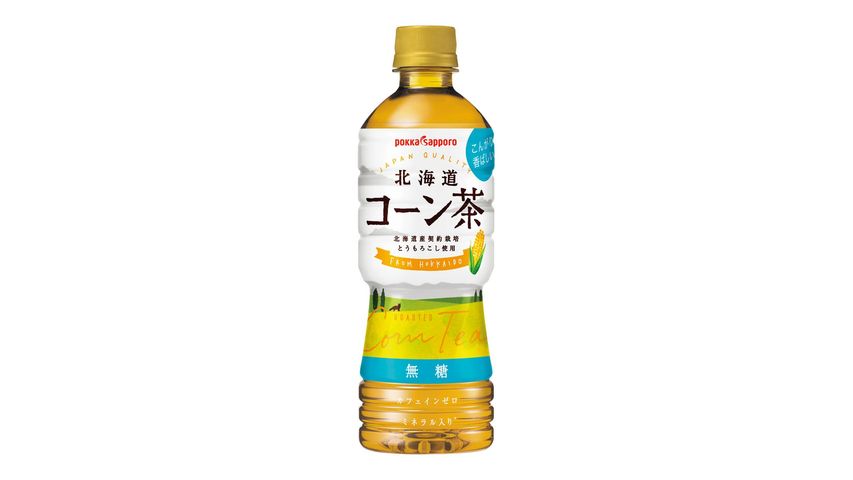 Pokka Sapporo Hokkaido Corn Tea (Sugarless/Caffeine Free) 525ml [Parallel Import]