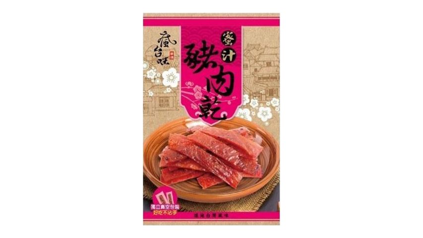 Crazy Taiwan Taste Honey Sauce Pork Jerky 90g [Parallel Import]