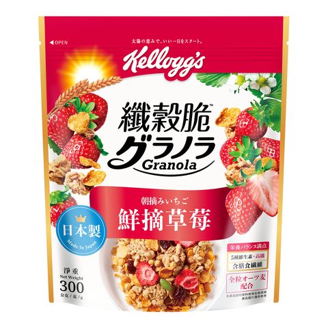 Kellogg's Granola Morning Picked Strawberry 300g