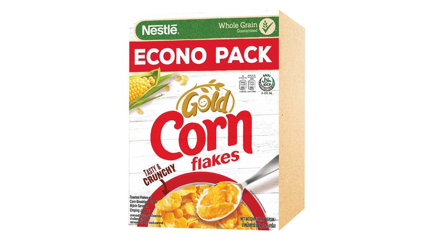 Nestle Gold Corn Flakes Breakfast Cereal 500g