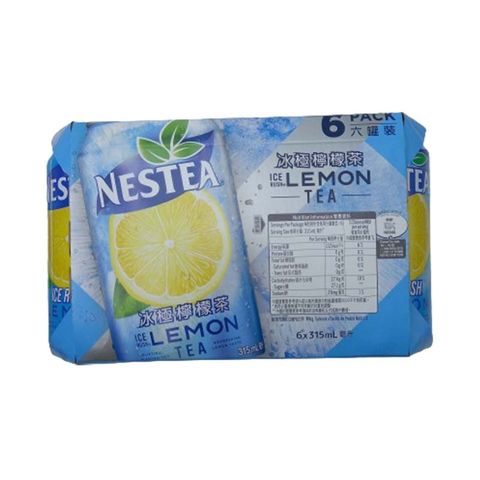 Nestea Ice Rush Lemon Tea 315ml x 6