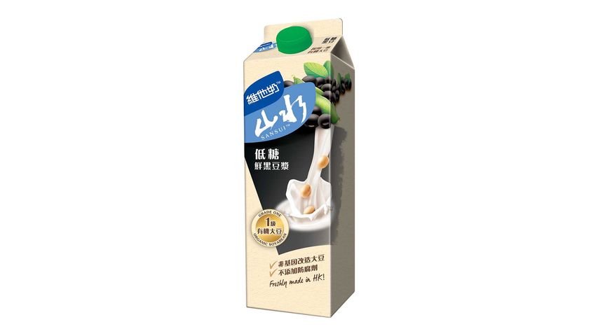 Vitasoy San Sui Low Sugar Fresh Black Soya Milk 946ml