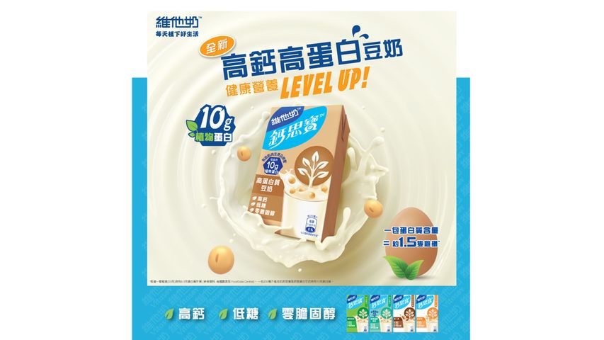 Vitasoy Calcium-Plus High Calcium High Protein Soya Milk 250ml x6