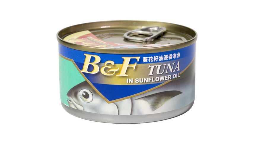 B&F Tuna in Sunflower Oil 185g