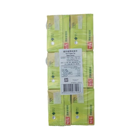 Tao Ti Apple Green Tea 250ml x 6