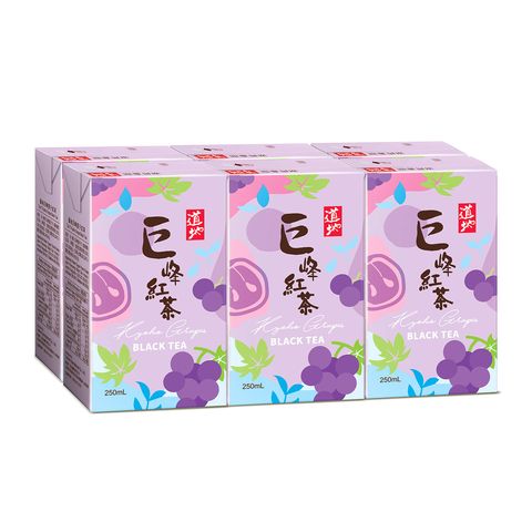 Tao Ti Kyoho Grape Black Tea 6 x 250ml