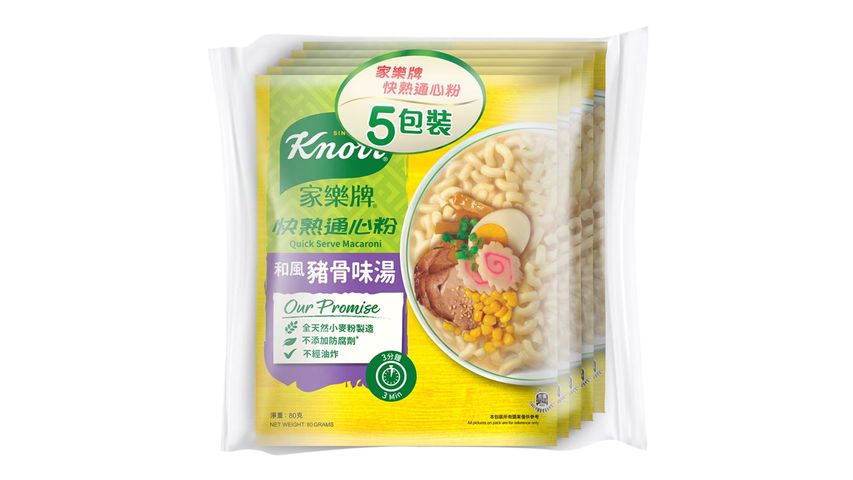 Knorr Qs Macaroni Pork Bone 80g x 5
