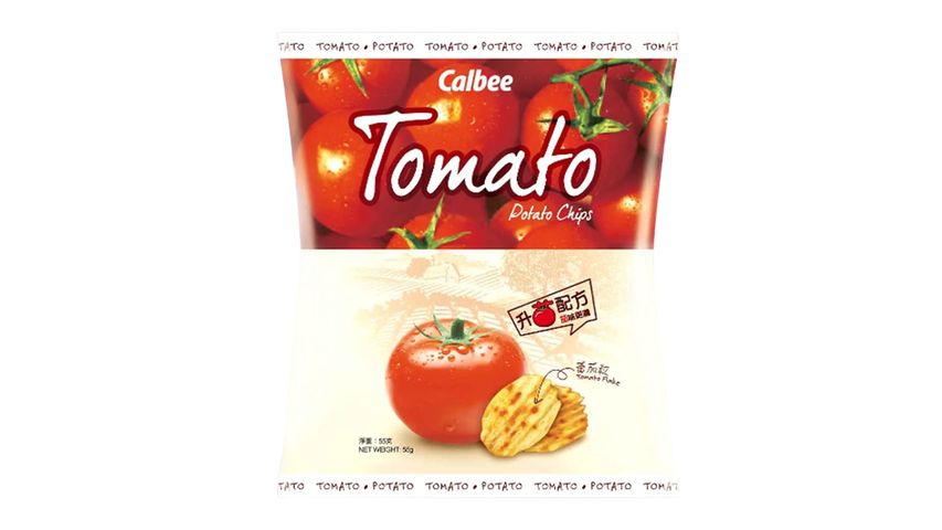 Calbee Tomato Flavour Potato Chips 55g