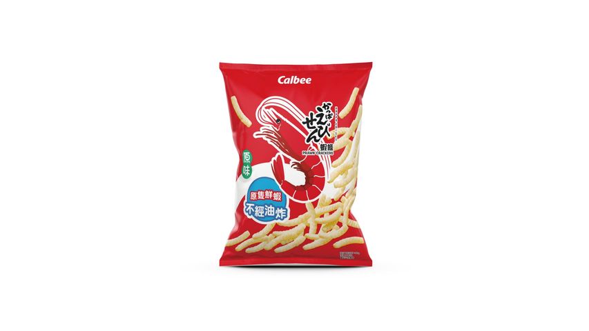 Calbee Original Flavour Prawn Crackers 90g