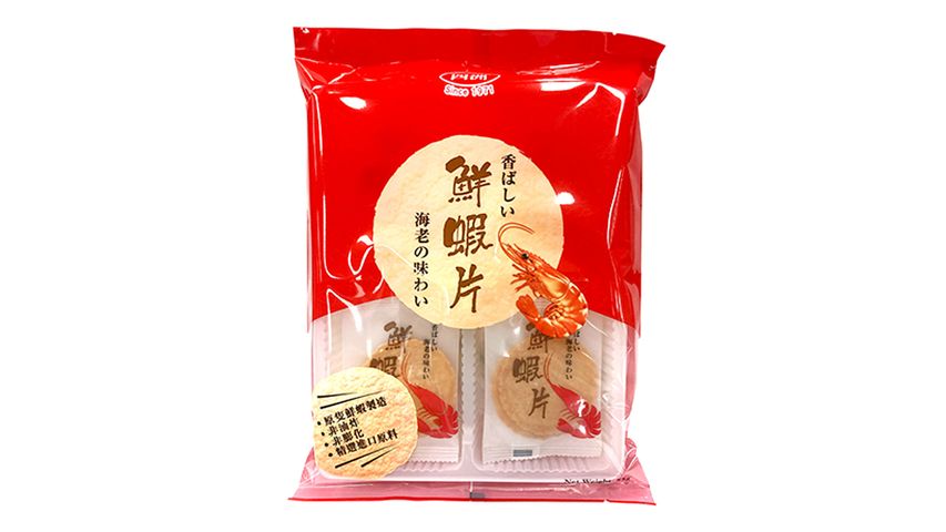 四洲 鮮蝦片 55克