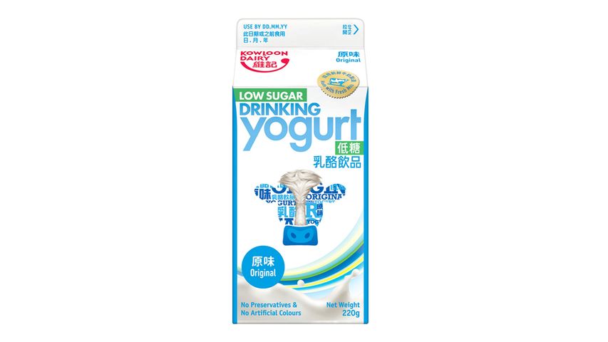 維記牛奶 乳酪飲品 原味低糖 220克