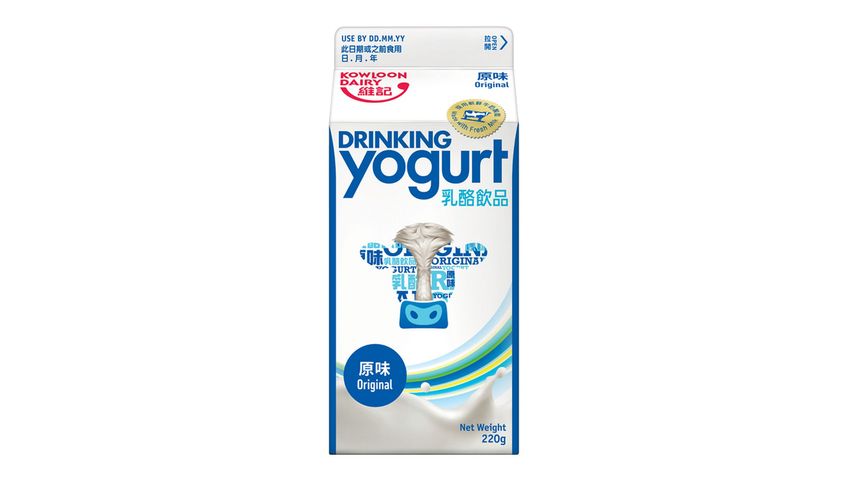 Kowloon Dairy Drinking Yogurt Original 220g